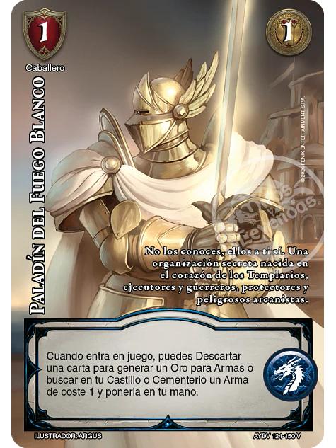 Paladín del Fuego Blanco (Vigilantes - Vasalla Foil) 1
