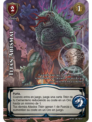 Titán Abismal (Vigilantes - Vasalla Foil)