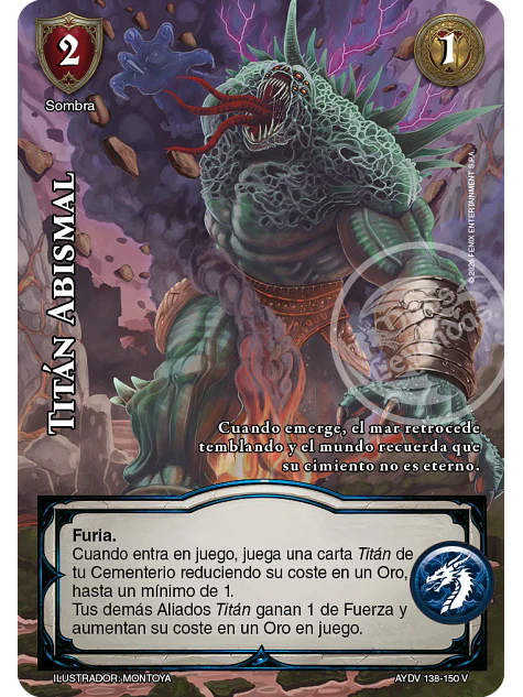 Titán Abismal (Vigilantes - Vasalla Foil) 1