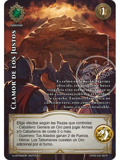Clamor de los Justos (Vigilantes - Real) 1
