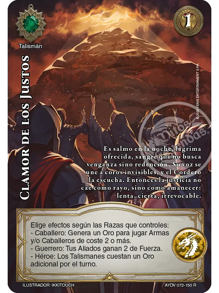 Clamor de los Justos (Vigilantes - Real) 1