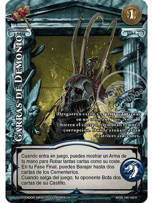 Garras de Demonio (Vigilantes - Vasalla Foil)