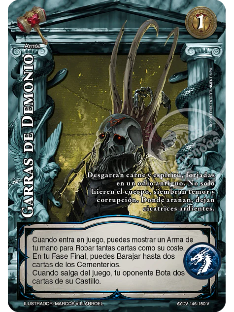 Garras de Demonio (Vigilantes - Vasalla Foil) 1