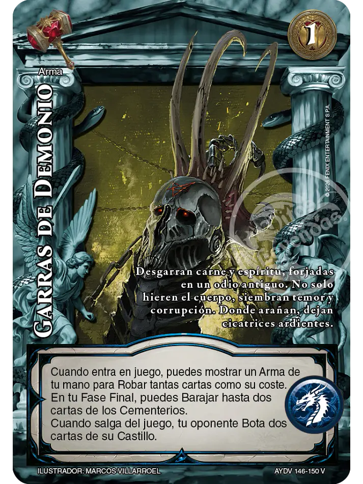 Garras de Demonio (Vigilantes - Vasalla Foil) 1