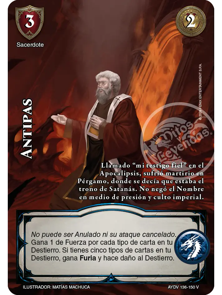 Antipas (Vigilantes - Vasalla Foil) 1
