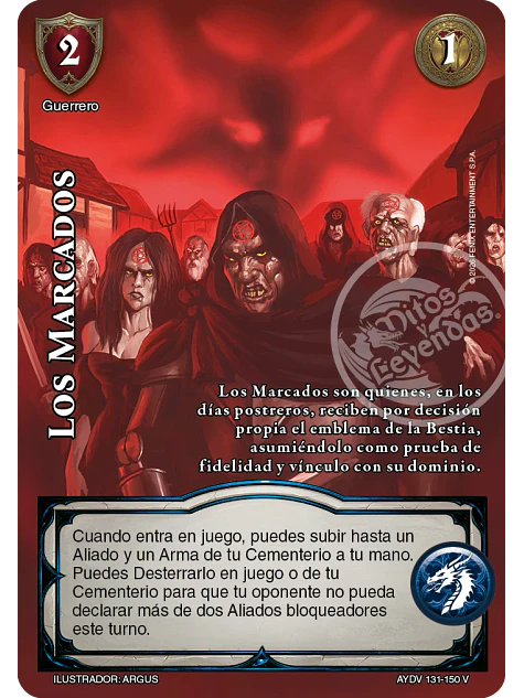 Los Marcados (Vigilantes - Vasalla Foil) 1