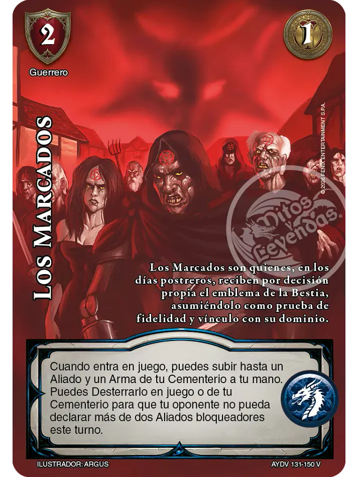 Los Marcados (Vigilantes - Vasalla Foil) 1