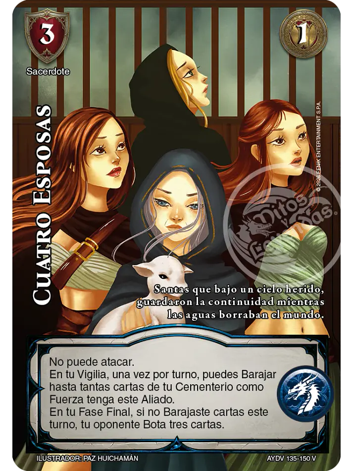 Cuatro Esposas (Vigilantes - Vasalla Foil) 1