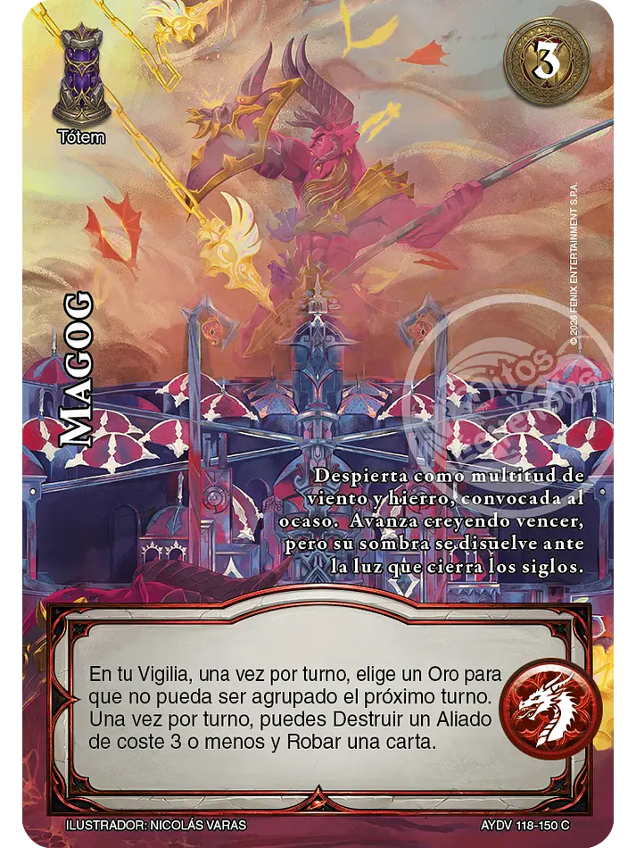 Magog (Vigilantes - Cortesana Foil) 1