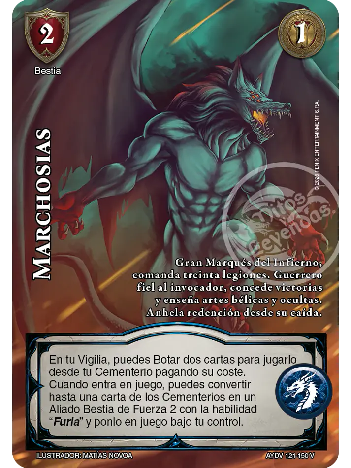 Marchosias (Vigilantes - Vasalla Foil) 1