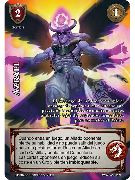 Azrael (Vigilantes - Cortesana Foil) 1