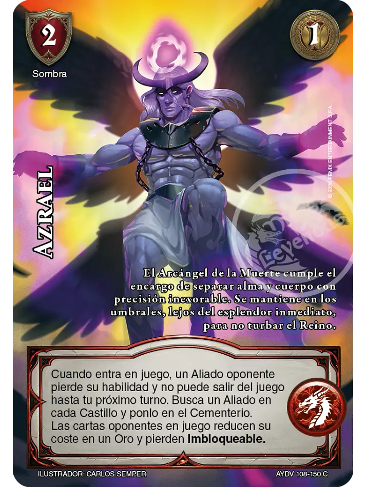 Azrael (Vigilantes - Cortesana Foil) 1