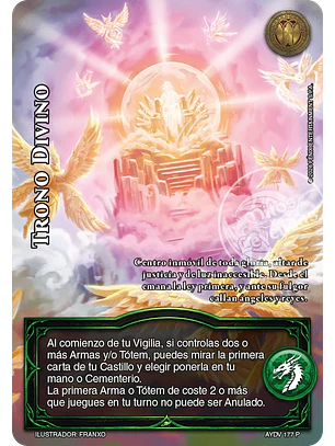Trono Divino (Kit de Batalla - Serafín)