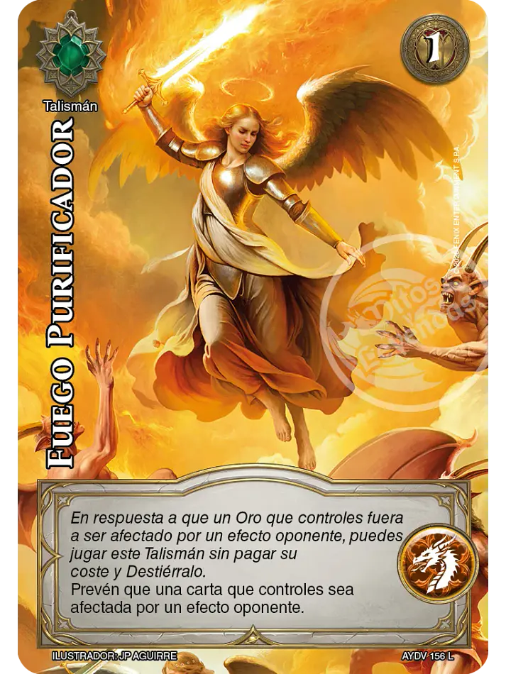 Fuego Purificador (Vigilantes - Legendaria) 1