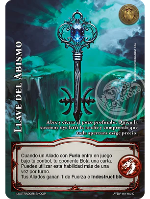 Llave del Abismo (Vigilantes - Cortesana Foil)