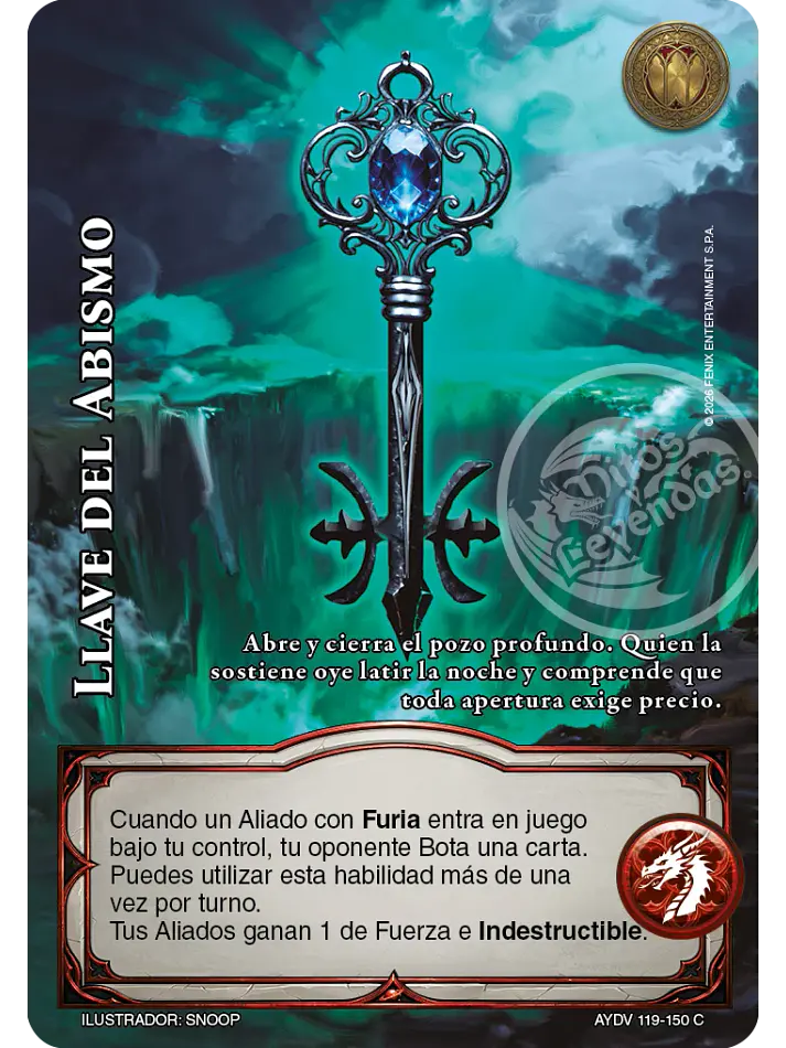 Llave del Abismo (Vigilantes - Cortesana Foil) 1