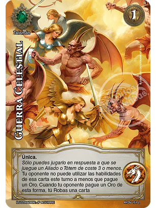 Guerra Celestial (Vigilantes - Legendaria)
