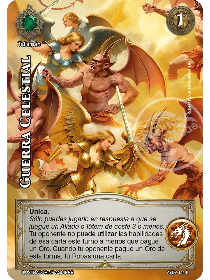 Guerra Celestial (Vigilantes - Legendaria) 1