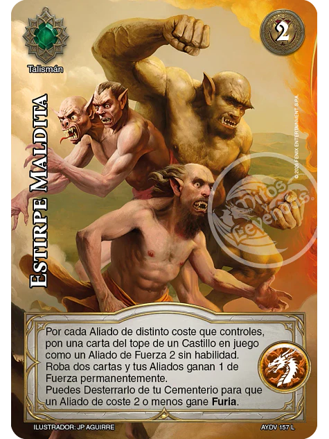 Estirpe Maldita (Vigilantes - Legendaria) 1