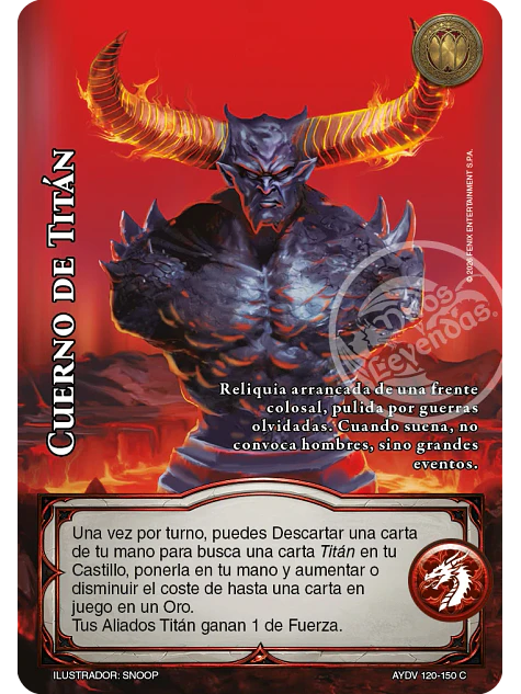 Cuerno de Titán (Vigilantes - Cortesana Foil) 1