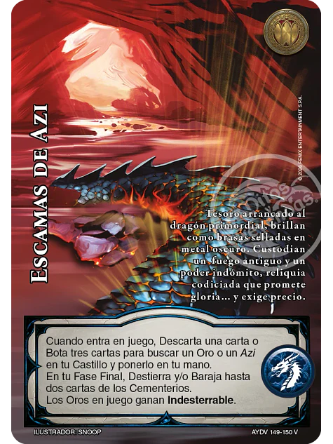 Escamas de Azi (Vigilantes - Vasalla Foil) 1