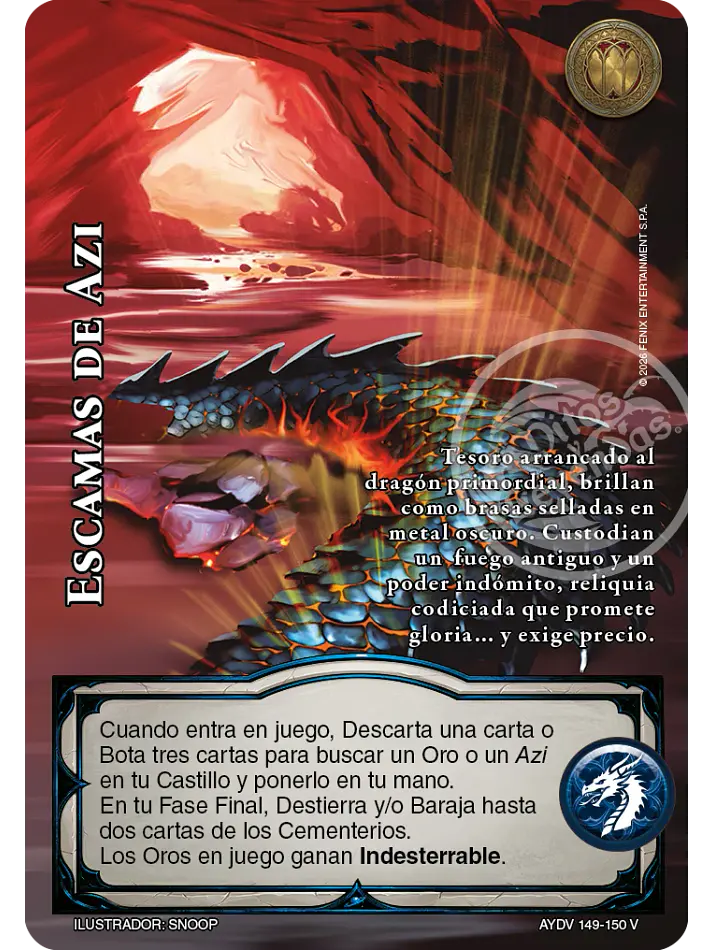 Escamas de Azi (Vigilantes - Vasalla Foil) 1