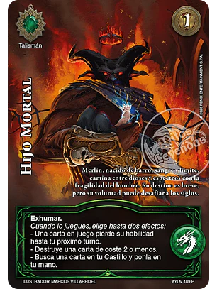 Hijo Mortal (Kit de Batalla - Belial)