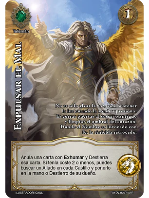 Expulsar el Mal (Vigilantes - Real)