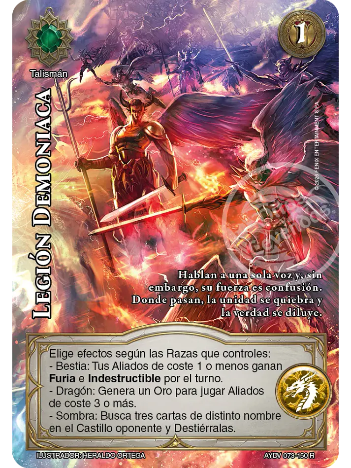 Legión Demoniaca (Vigilantes - Real) 1