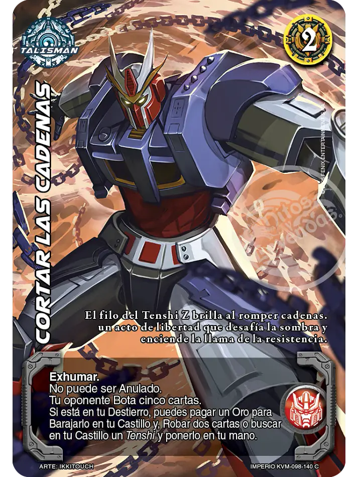 Cortar las Cadenas (KVM - Cortesana Foil) 1