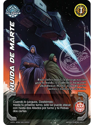 Huida de Marte (KVM - Cortesana Foil)