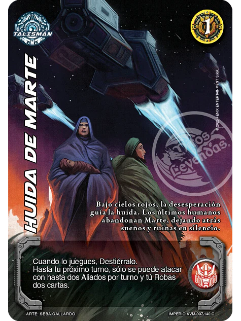 Huida de Marte (KVM - Cortesana Foil) 1