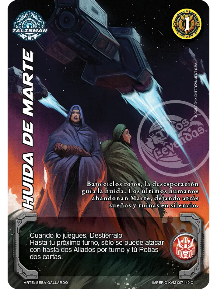 Huida de Marte (KVM - Cortesana Foil) 1