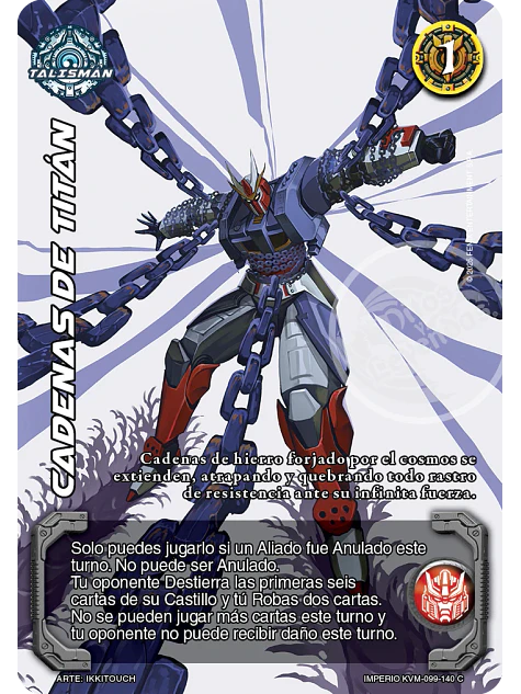 Cadenas de Titan (KVM - Cortesana Foil) 1