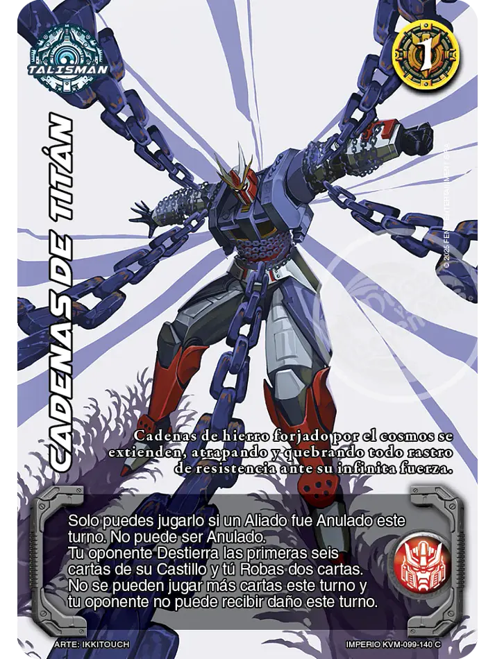 Cadenas de Titan (KVM - Cortesana Foil) 1