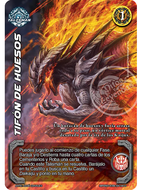 Tifón de Huesos (KVM - Cortesana Foil) 1