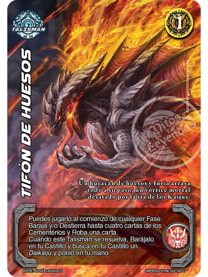 Tifón de Huesos (KVM - Cortesana Foil) 1