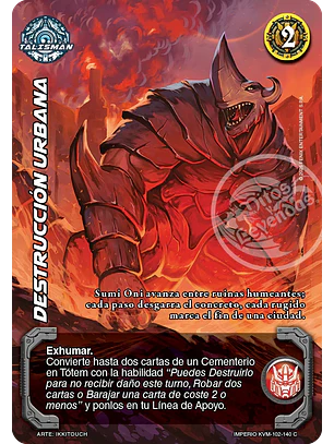 Destrucción Urbana (KVM - Cortesana Foil)