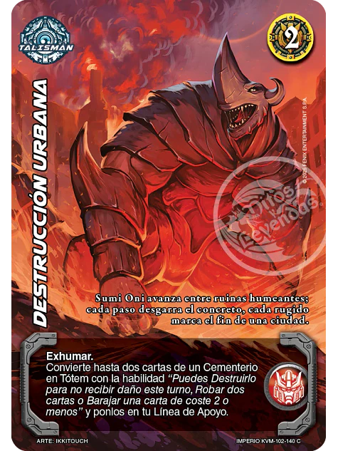 Destrucción Urbana (KVM - Cortesana Foil) 1