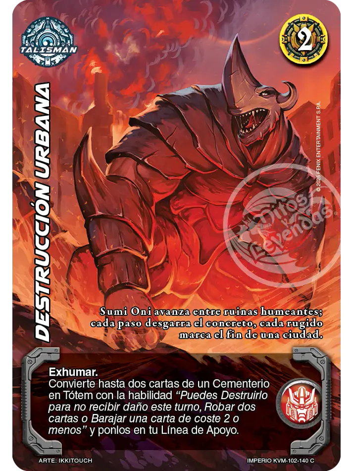 Destrucción Urbana (KVM - Cortesana Foil) 1