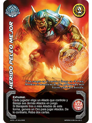 Herido Peleo Mejor (KVM - Cortesana Foil)