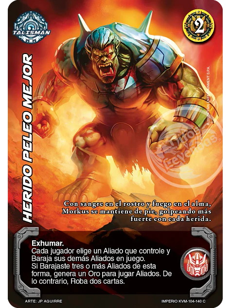 Herido Peleo Mejor (KVM - Cortesana Foil) 1