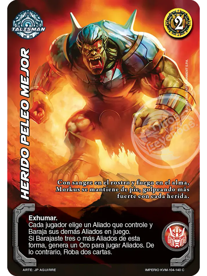 Herido Peleo Mejor (KVM - Cortesana Foil) 1