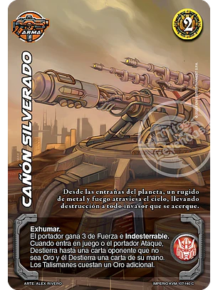 Cañón Silverado (KVM - Cortesana Foil)