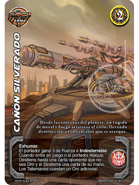 Cañón Silverado (KVM - Cortesana Foil) 1