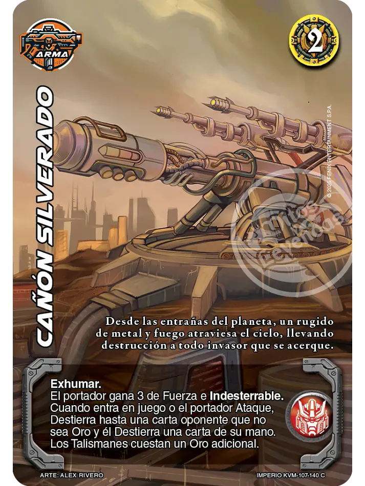 Cañón Silverado (KVM - Cortesana Foil) 1