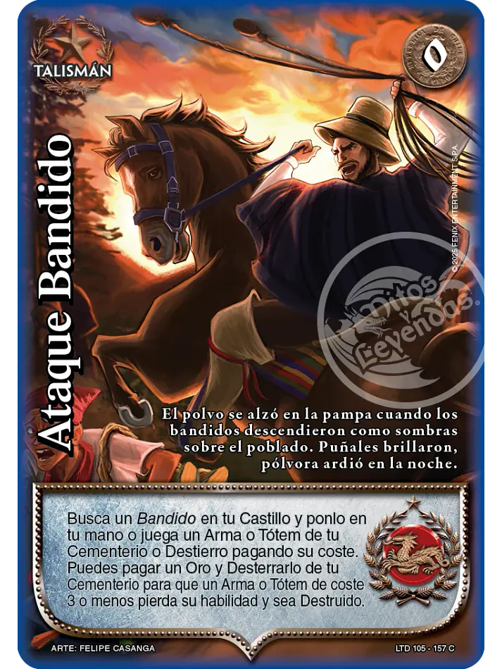 Ataque bandido (LTD - Cortesana Foil) 1