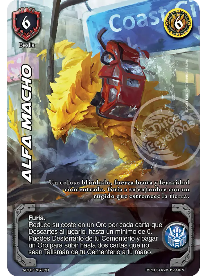 Alfa Macho (KVM - Vasalla Foil) 1