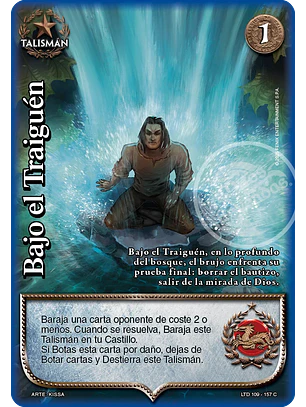 Bajo el traiguén (LTD - Cortesana Foil)