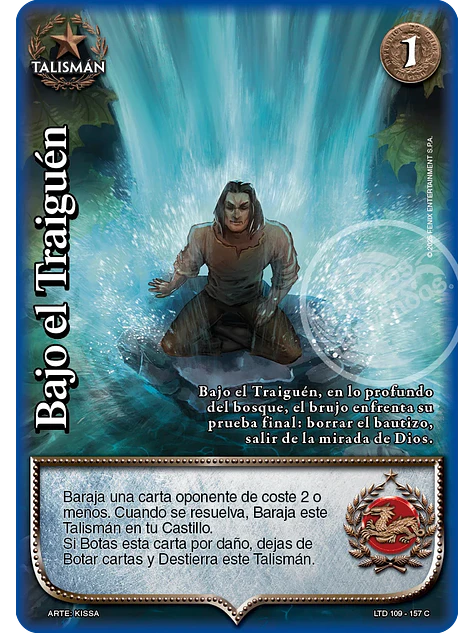 Bajo el traiguén (LTD - Cortesana Foil) 1